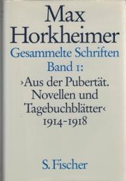 Max Horkheimer Gesammelte Schriften Bd.1-14