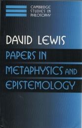 Papers in Metaphysics and Epistemology