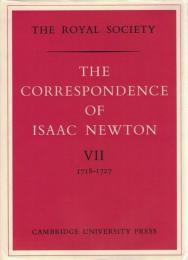The Correspondence of Isaac Newton 7vols.