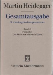 Martin Heidegger Gesamtausgabe  II.Abt.:Vorlesungen 1923-1944 Bd.43 Nietzsche : Der europäische Nihilismus