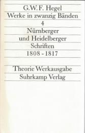 Nürnberger und Heidelberger Schriften 1808-1817