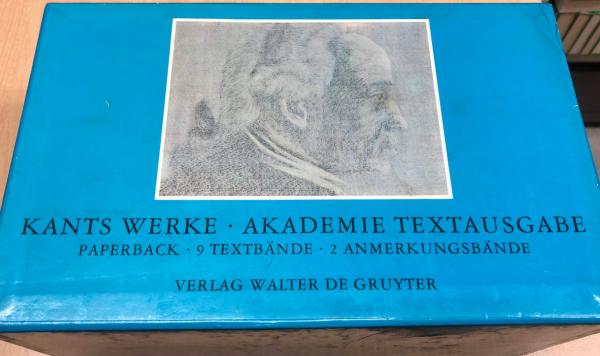 Kants Werke : Akademie Textausgabe (9 Textbände, 2 Anmerkungsbände