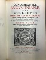 
Concordantiae Augustinianae sive collectio omnium sententiarum quae sparsim reperiuntur in omnibus S. Augustini operibus 2vols.