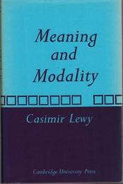 Meaning and Modality