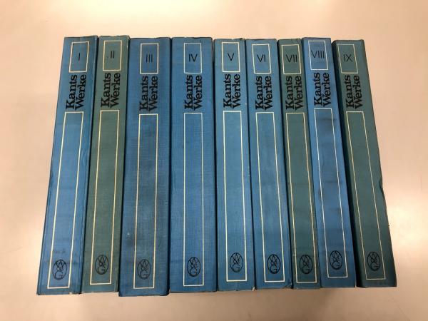 Kants Werke Akademie Textausgabe 9Bdn.(KANT) / 古本、中古本、古 