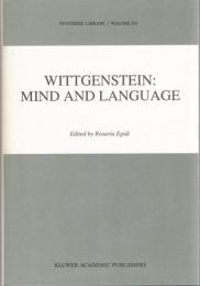 Wittgenstein : Mind and Language