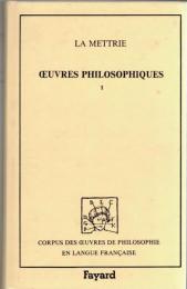 Œuvres philosophiques　I/II