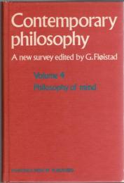 Contemporary Philosophy : A New Survey 4 : Philosophy of Mind