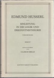 Einleitung in die Logik und Erkenntnistheorie : Vorlesungen 1906/07 
