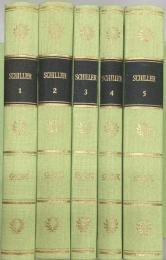 Schillers Werke in Fünf Bänden (Bibliothek Dutscher Klassiker)