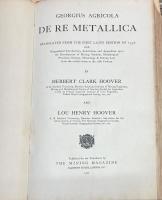 De Re Metallica : Translated from the First Latin Edition of 1556