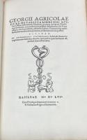 De Re Metallica : Translated from the First Latin Edition of 1556