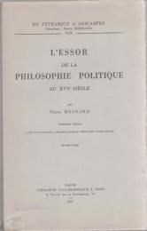 L'essor de la Philosophie Politique au XVIe Siècle