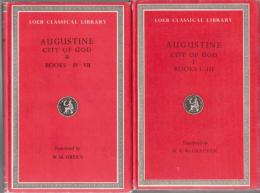 City of God, Books I-III, IV-VII (Loeb Classical Library)