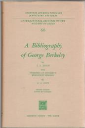 A Bibliography of George Berkeley : With Inventory of Berkeley's Manuscript Remains 