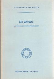 On Identity : A Study in Genetic Phenomenology