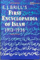 E.J. Brill's First Encyclopaedia of Islam, 1913-1936 (9 Volume Set