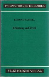 Erfahrung und Urteil : Untersuchungen zur Genealogie der Logik