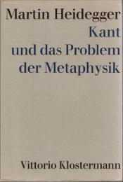 Kant und das problem der Metaphysik