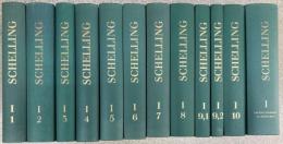 Friedrich Wilhelm Joseph Schelling Historisch-Kritische Ausgabe. Reihe I : Werke Bd.1-10, Eränzungsband zu Bd.5 bis 9