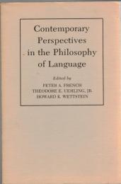 Contemporary Perspectives in the Philosophy of Language