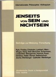 Jenseits von Sein und Nichtsein : Beiträge zur Meinong-Forschung