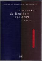La formation du radicalisme philosophique