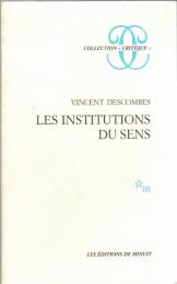 Les institutions du sens