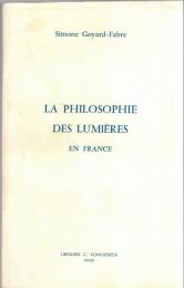 La Philosophie des Lumieres en France