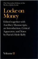 Locke on Money (The Clarendon Edition of the Works of John Locke) Vol.1/2