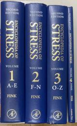 Encyclopedia of Stress Vol.1-3, Index （4vols.）