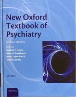 New Oxford Textbook of Psychiatry 2 Vols.