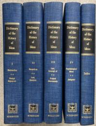 Dictionary of the History of Ideas Vol.1-4, Index (5vols.)
