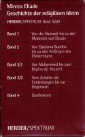 Geschichte der religiösen Ideen. Band 1, 2, 3-1, 3-2, 4