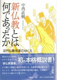 新仏教とは何であったか : 近代仏教改革のゆくえ