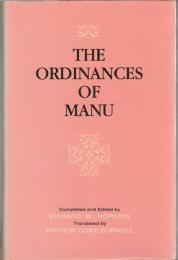 The Ordinances of Manu : Translated from the Sanskrit