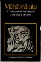 The Mahābhārata. 5 Books in 3 Volumes