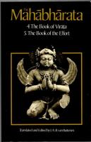 The Mahābhārata. 5 Books in 3 Volumes
