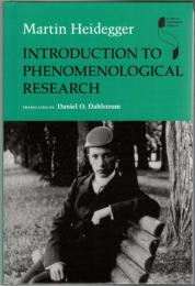 Introduction to Phenomenological Research (Studies in Continental Thoiught)