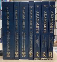 Adam Smith: Critical Assessments I and II (7vols.set)