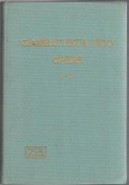 Opere di Giambattista Vico Vol.I - VIII (4 Vols.)