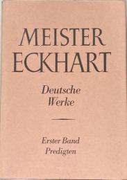 Meister Eckhart Die Deutsche Werke Bd.I, II, III, IV-1, V(4冊）