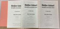 Meister Eckhart Die Deutsche Werke Bd.I, II, III, IV-1, V(4冊）