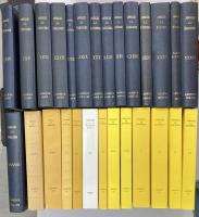 Annales de la société Jean-Jacques Rousseau 1-41, 44, 46, 48, 49, 50, 51 （50vols.)