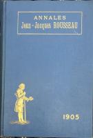 Annales de la société Jean-Jacques Rousseau 1-41, 44, 46, 48, 49, 50, 51 （50vols.)