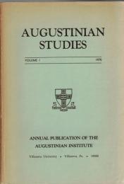 Augustinian Studies No.1-44 (60 vols.)