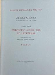 Exposition super iob ad Litteram, Textus, Praefatio