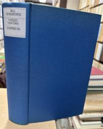 Notizen 1950 bis 1969 und Dämmerung : Notizen in Deutschland