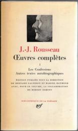 J.-J.Rousseau  Œuvres complètes 1-4