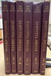 The Samyutta-Nikaya I - VI (6vols.)